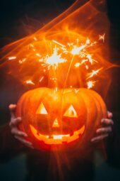 Pumpkin image for quiz marketing magic and our halloween quiz