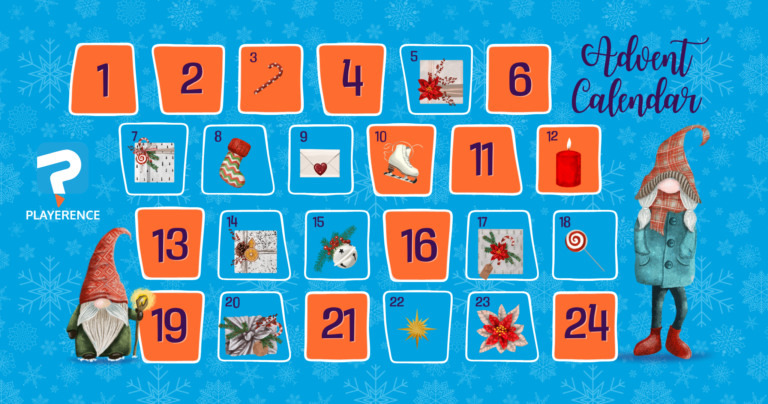 Calendars in B2B Marketing countdown calendar for christmas, advent or thanksgiving make it with playerence.com