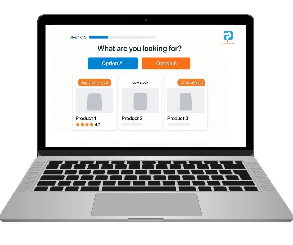 a b test of product nudges